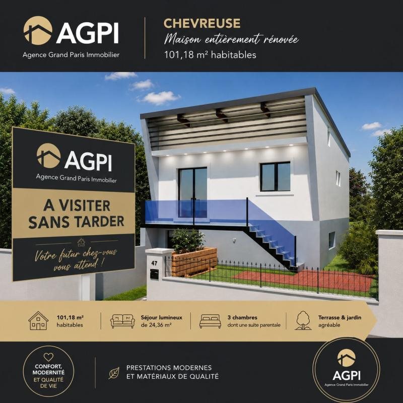 Maison à vendre, 101m², Chevreuse