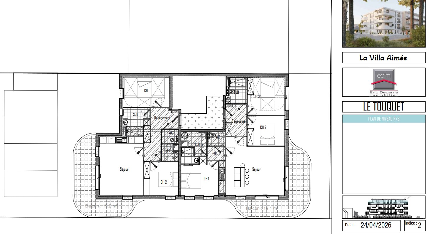Maison à vendre, 65m², Le Touquet-Paris-Plage