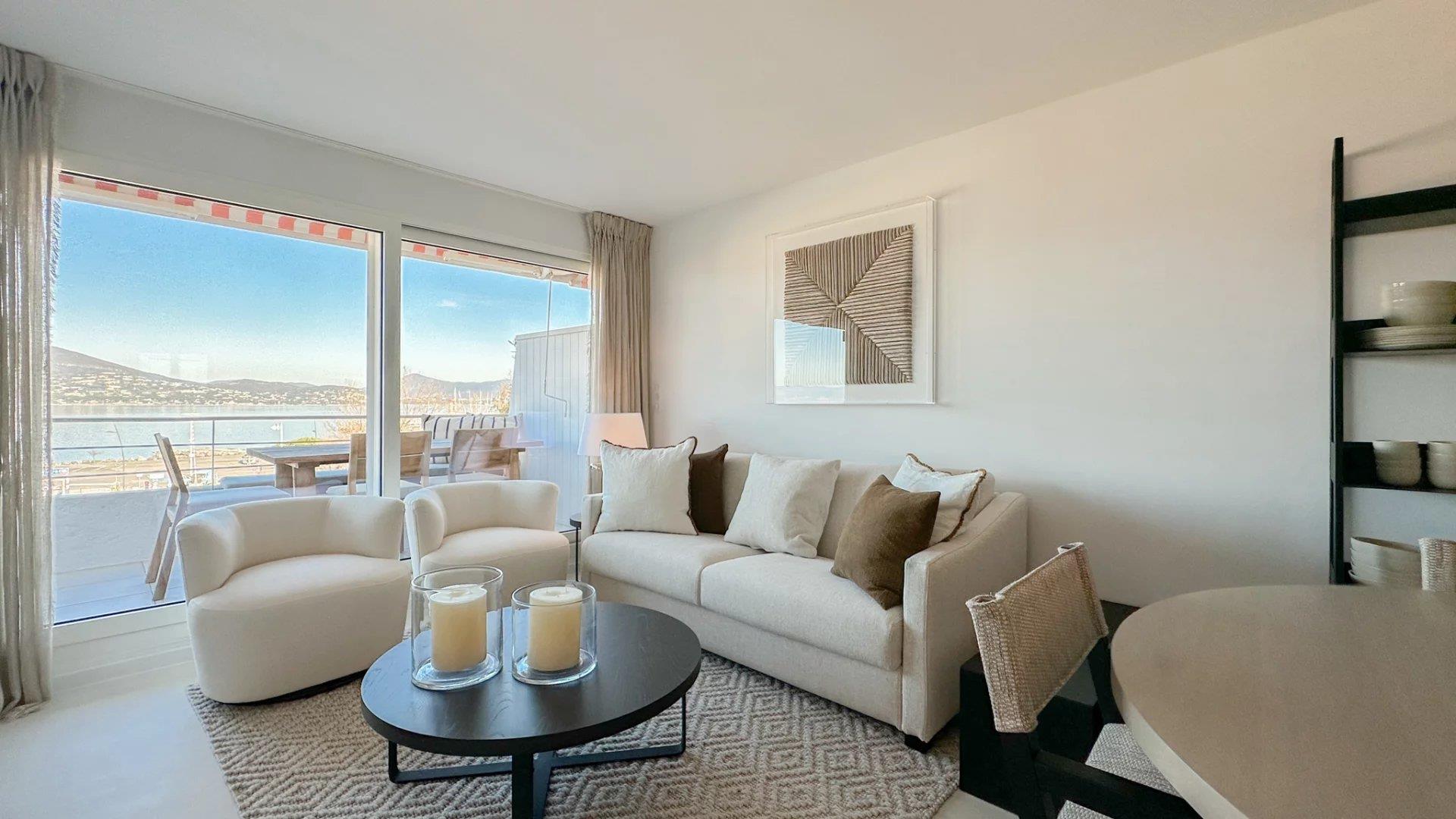 Elegant apartment with panoramic sea view in the heart of Saint-Tropez... - Ansicht 3