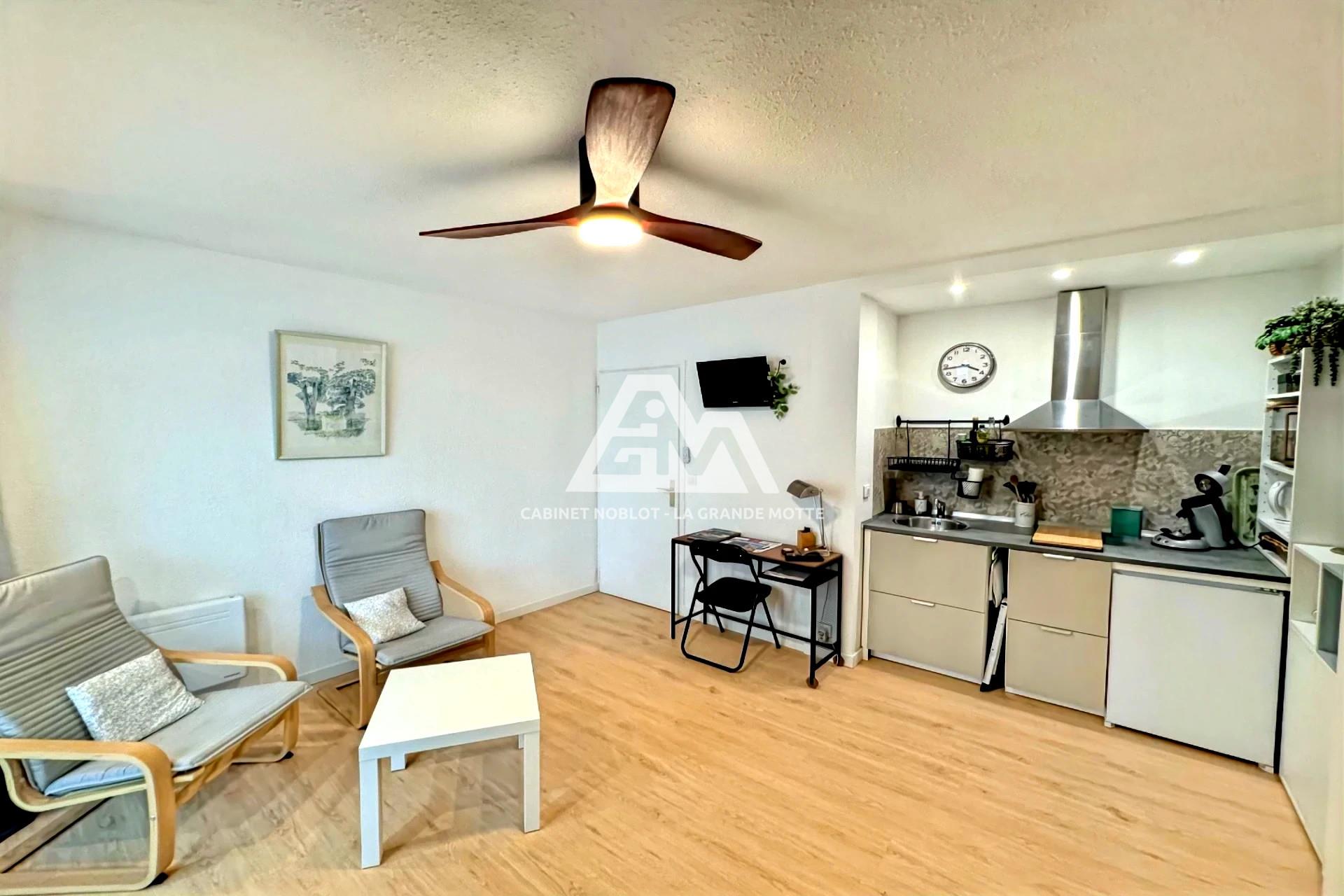 Appartement à vendre, 23m², La Grande-Motte
