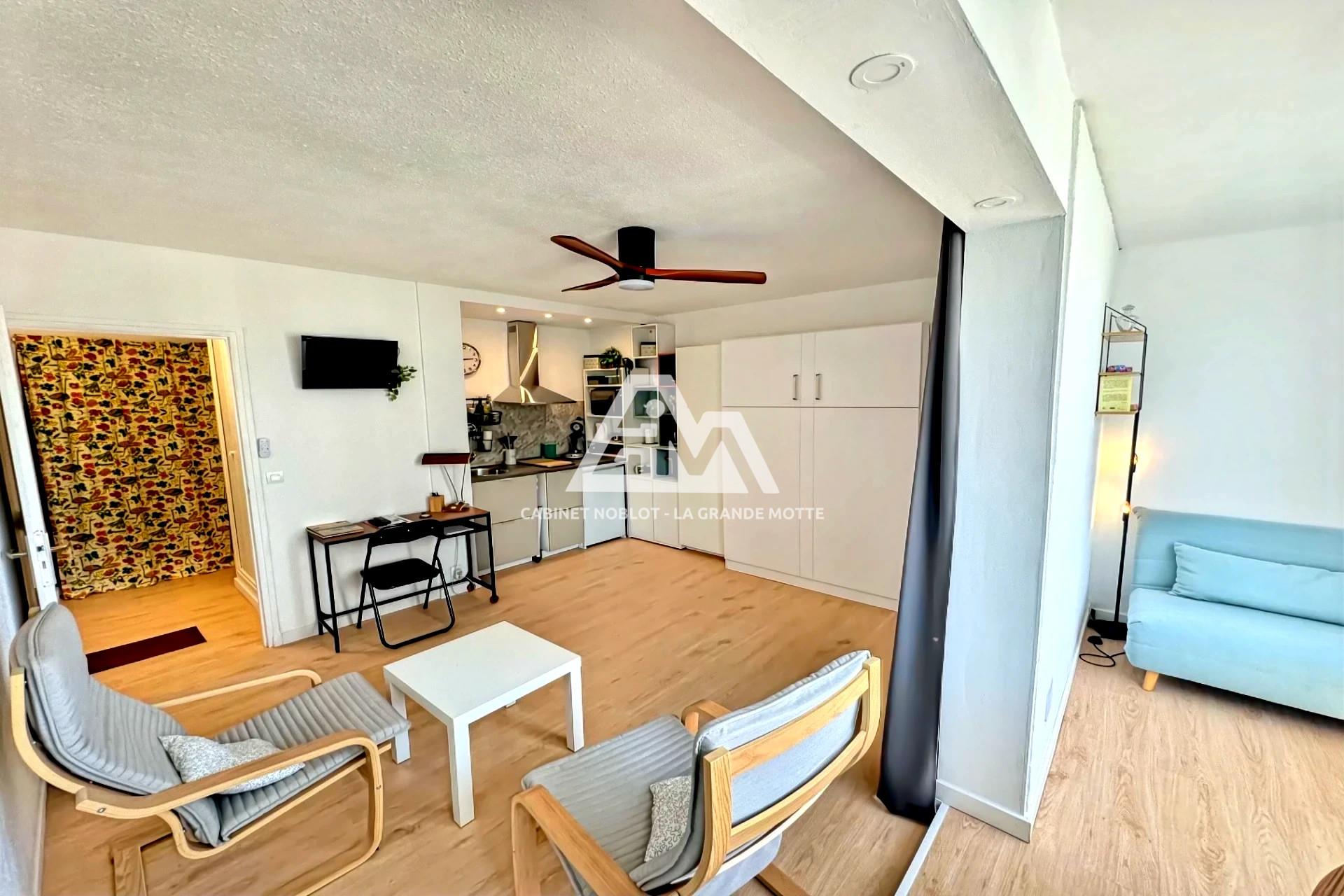 Appartement à vendre, 23m², La Grande-Motte