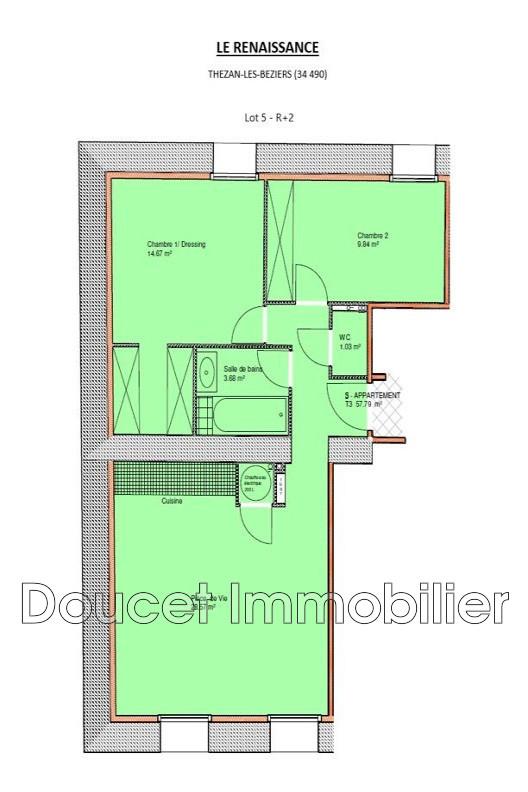 Appartement à vendre, 58m², Thézan-lès-Béziers