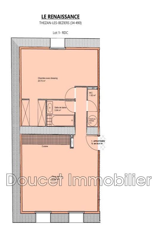 Appartement à vendre, 58m², Thézan-lès-Béziers