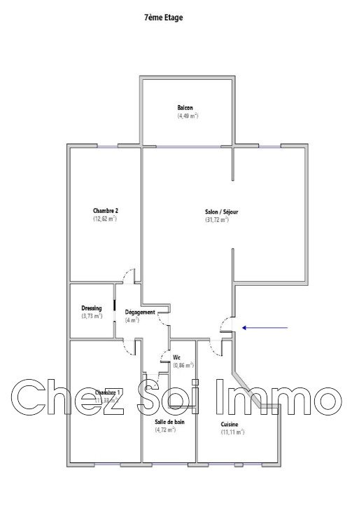 Appartement à vendre, 80m², Cagnes-sur-Mer