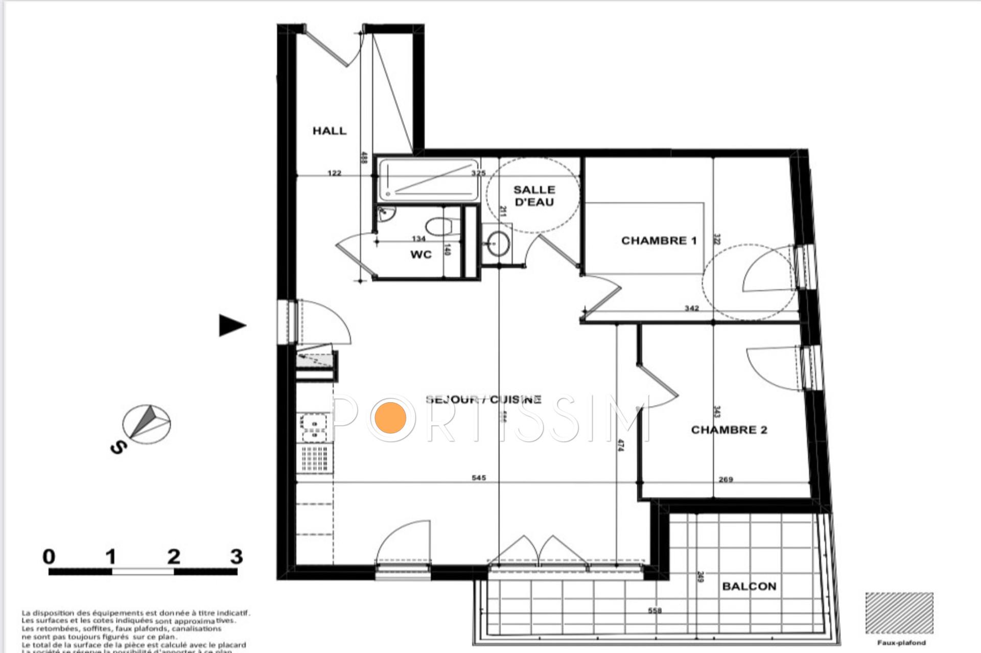 Appartement à vendre, 64m², Villeneuve-Loubet