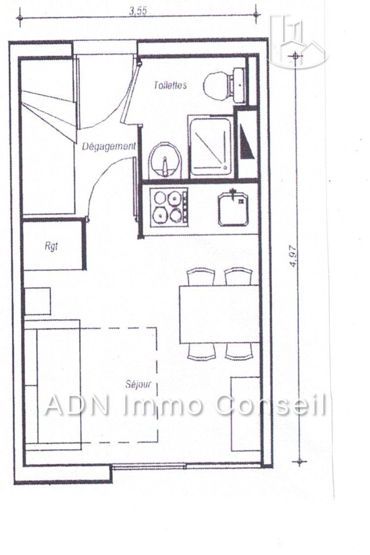 Appartement à vendre, 17m², Bolquère