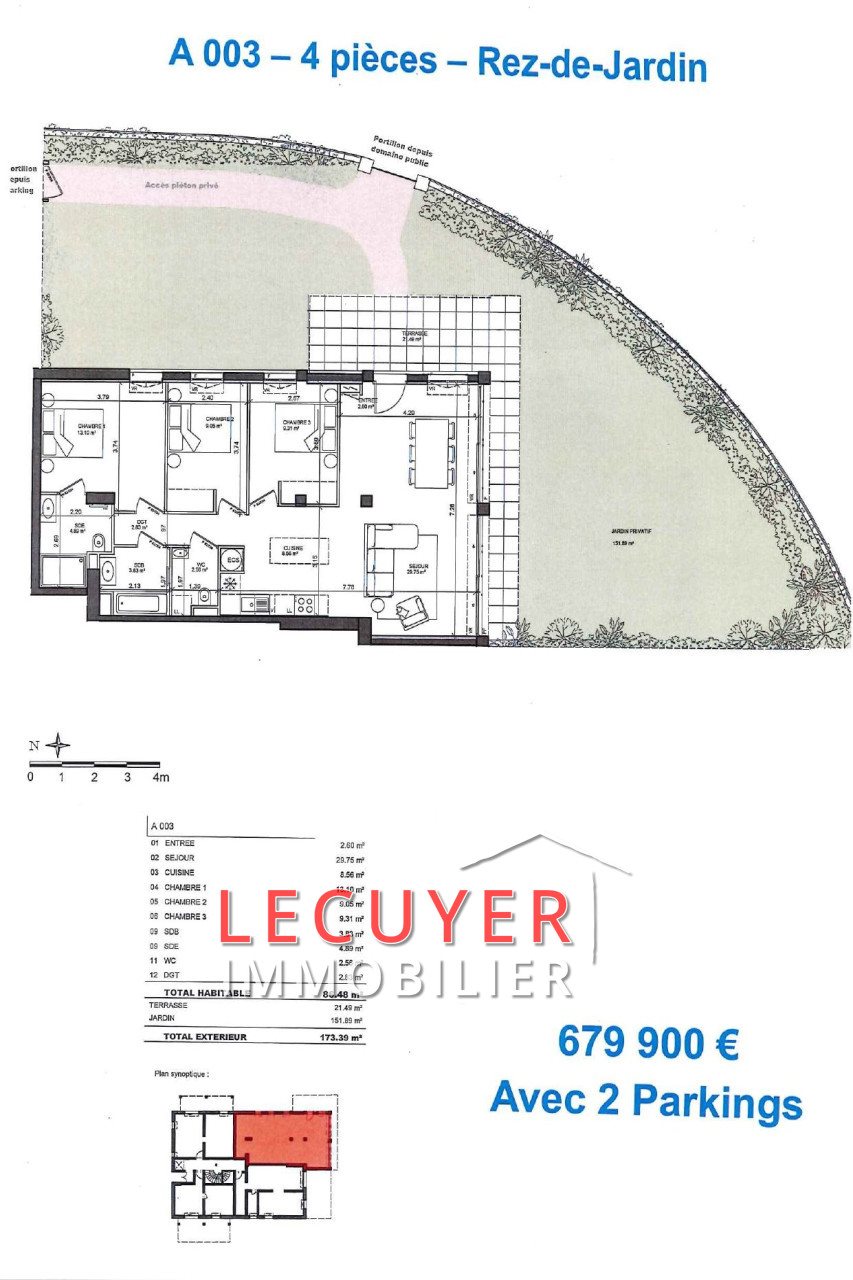 Appartement à vendre, 86m², Golfe-Juan