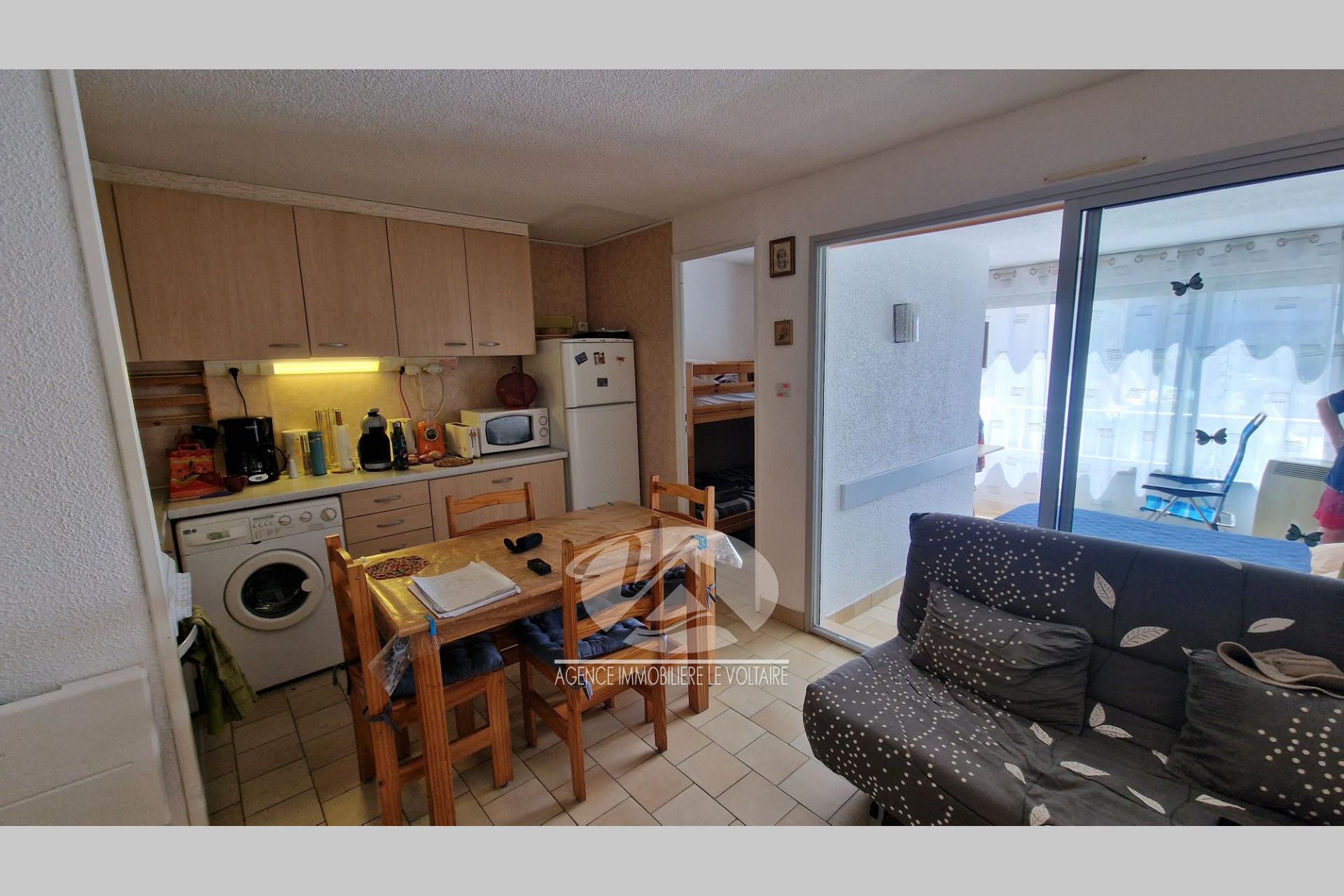 Appartement à vendre, 35m², Valras-Plage