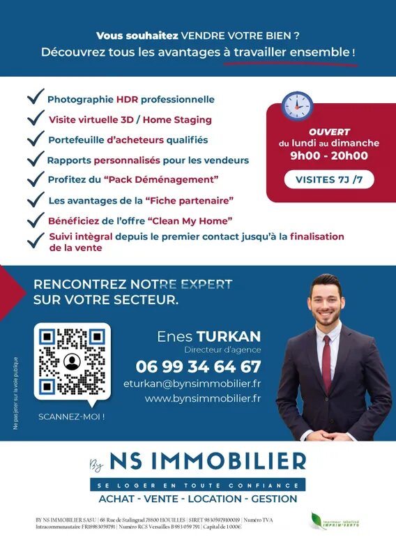 Appartement à vendre, 74m², Sartrouville