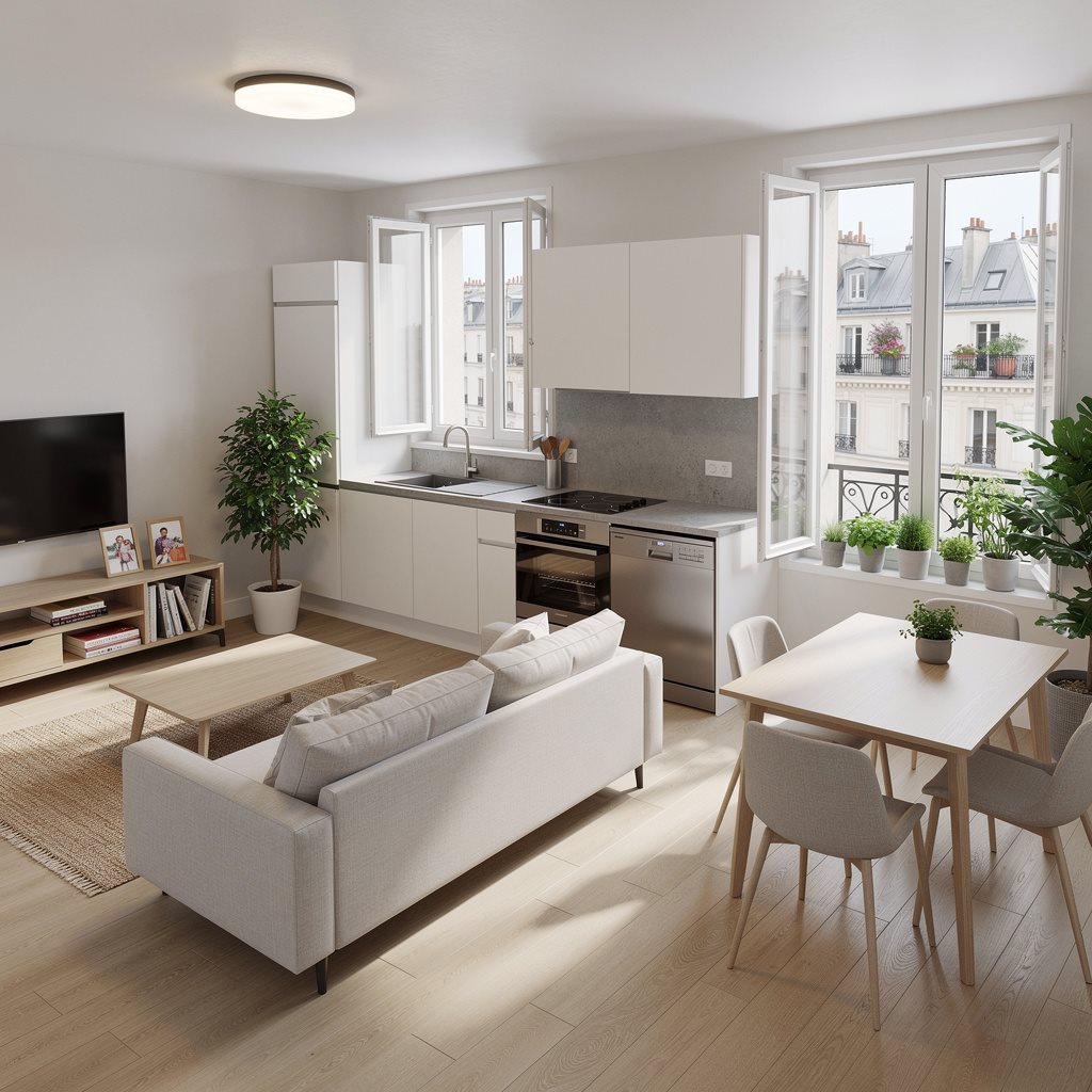 Appartement à vendre, 43m², Mantes-la-Ville