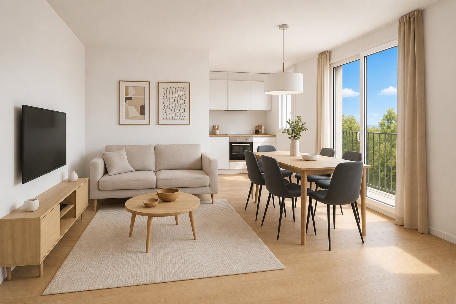 Appartement à vendre, 61m², Plaisir