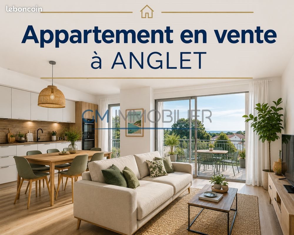 Appartement à vendre, 48m², Anglet