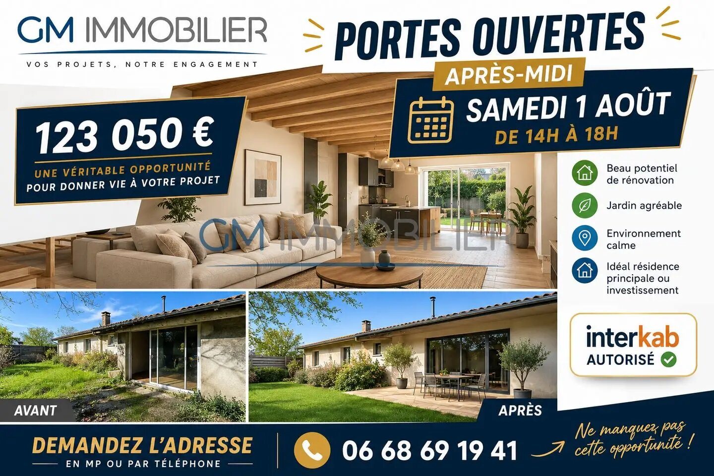 Maison à vendre, 120m², Linxe