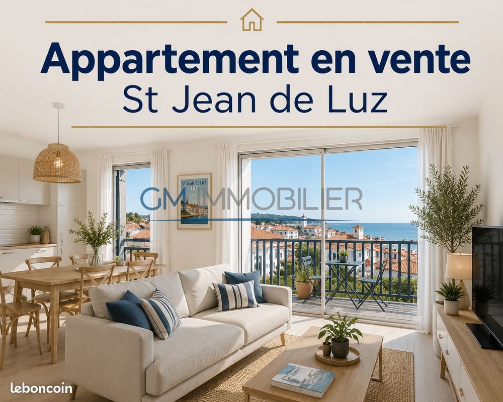 Appartement à vendre, 61m², Saint-Jean-de-Luz