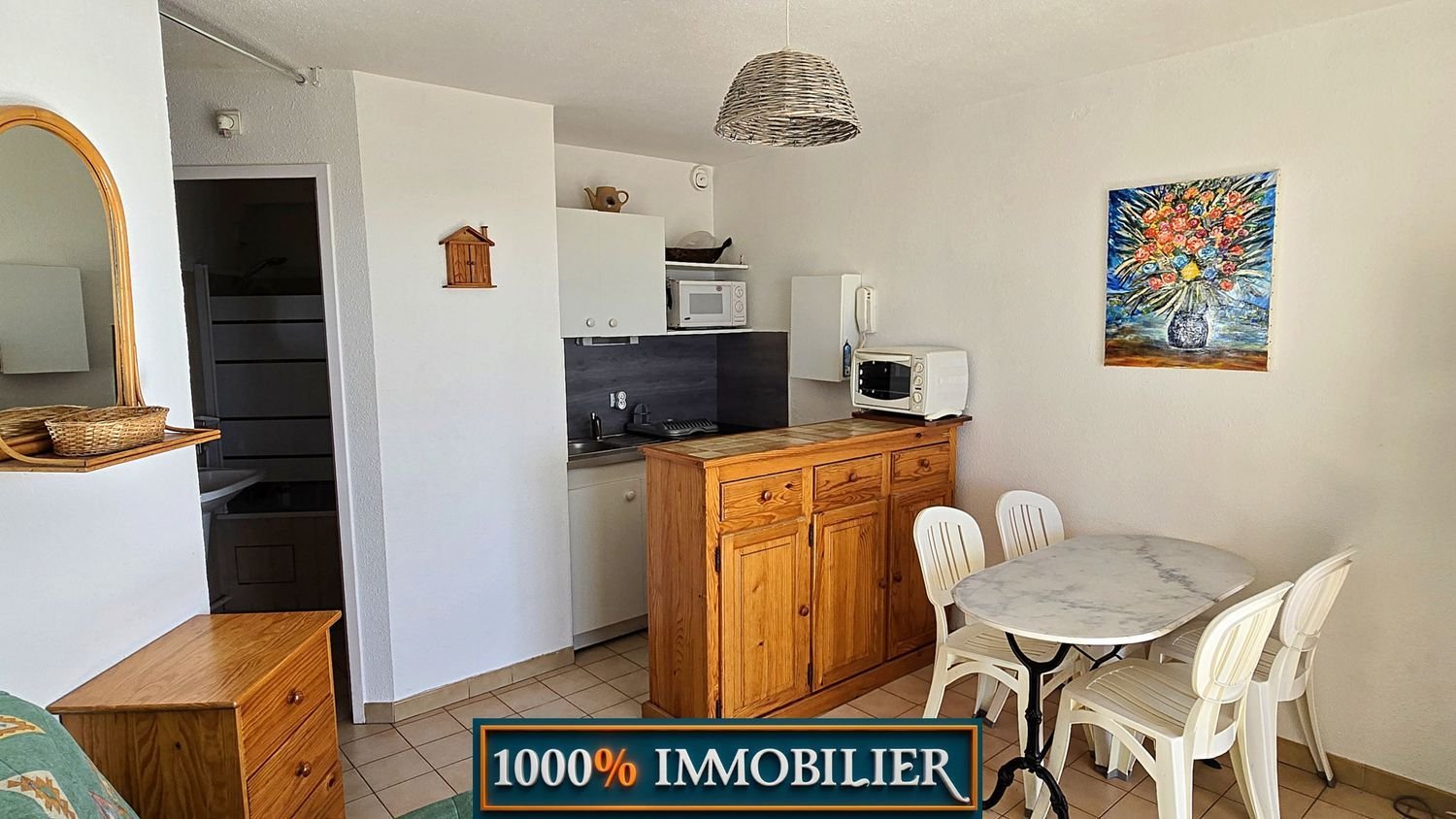 Appartement à vendre, 26m², Valras-Plage