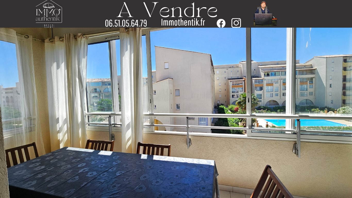 Appartement à vendre, 63m², Agde (Cap d'Agde)