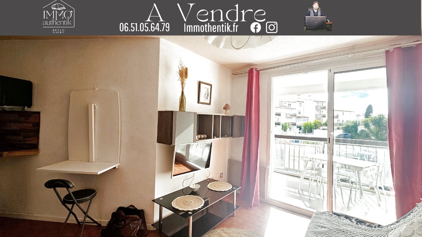 Appartement à vendre, 24m², Agde (Cap d'Agde)