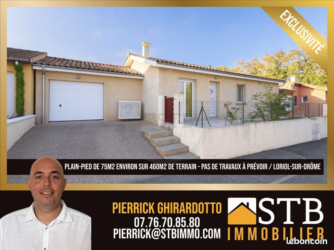 Maison à vendre, 75m², Loriol-sur-Drôme