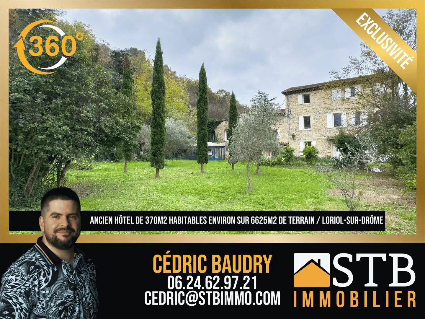 Maison à vendre, 370m², Loriol-sur-Drôme