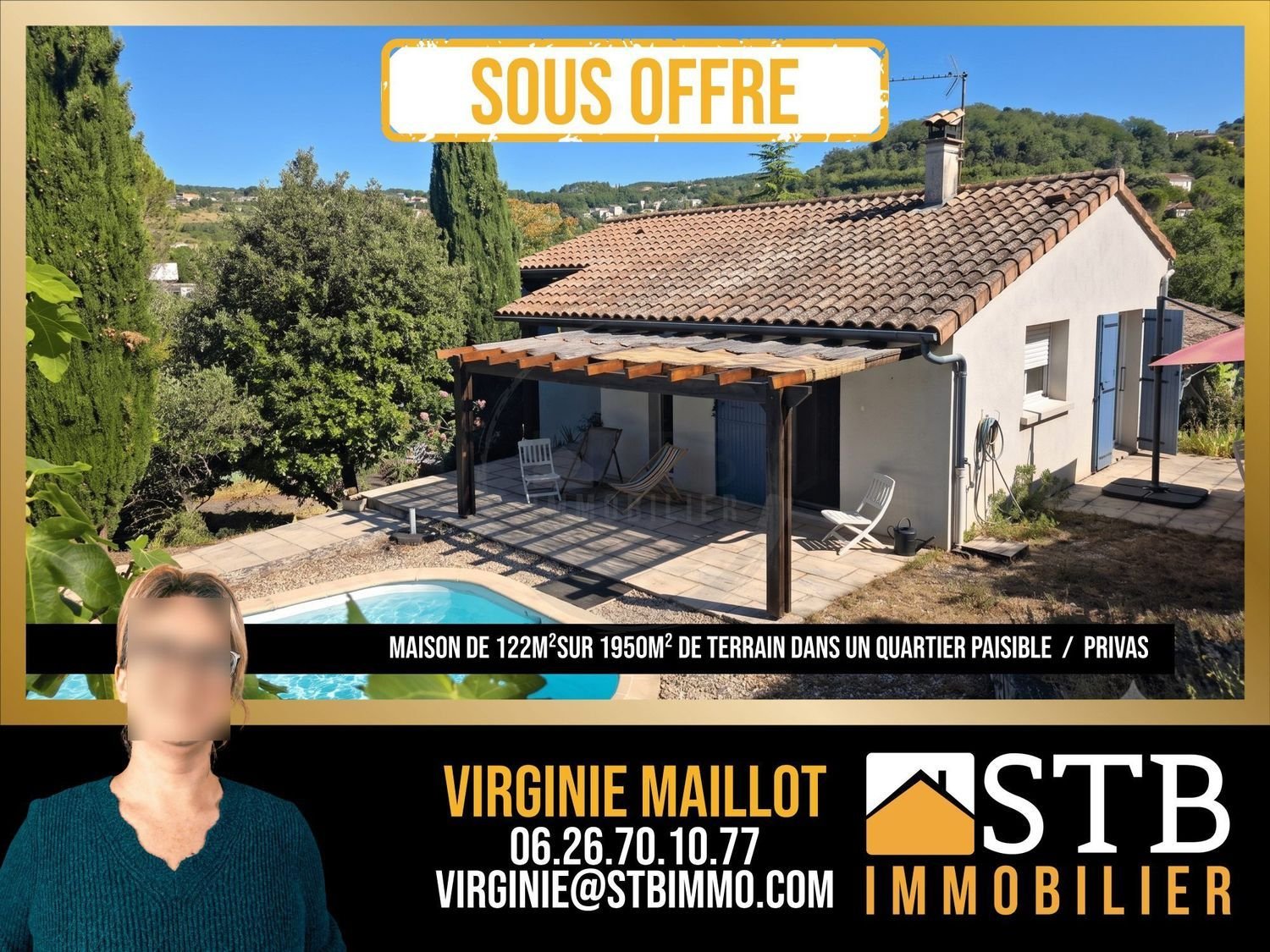 Maison à vendre, 122m², Privas