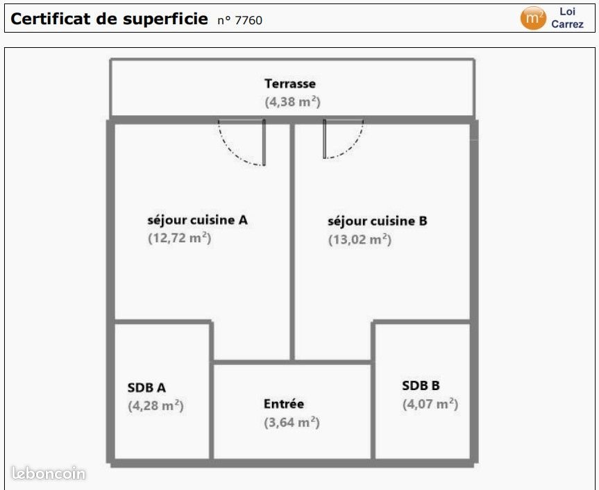 Appartement à vendre, 38m², Lyon 7ème