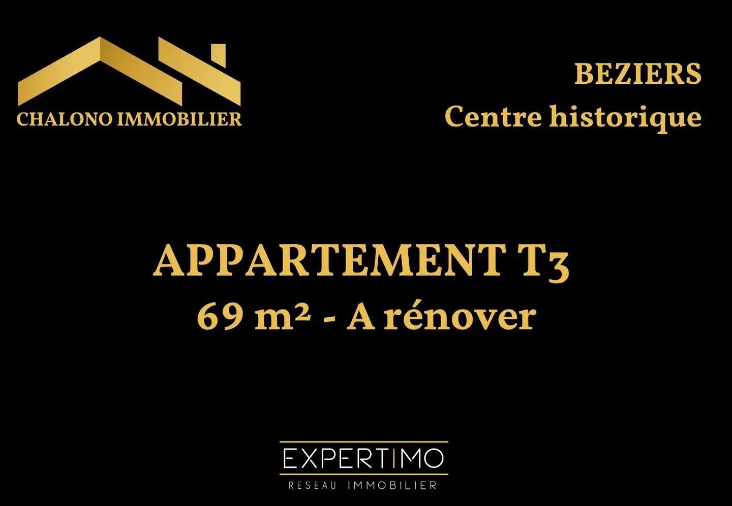Appartement à vendre, 69m², Béziers
