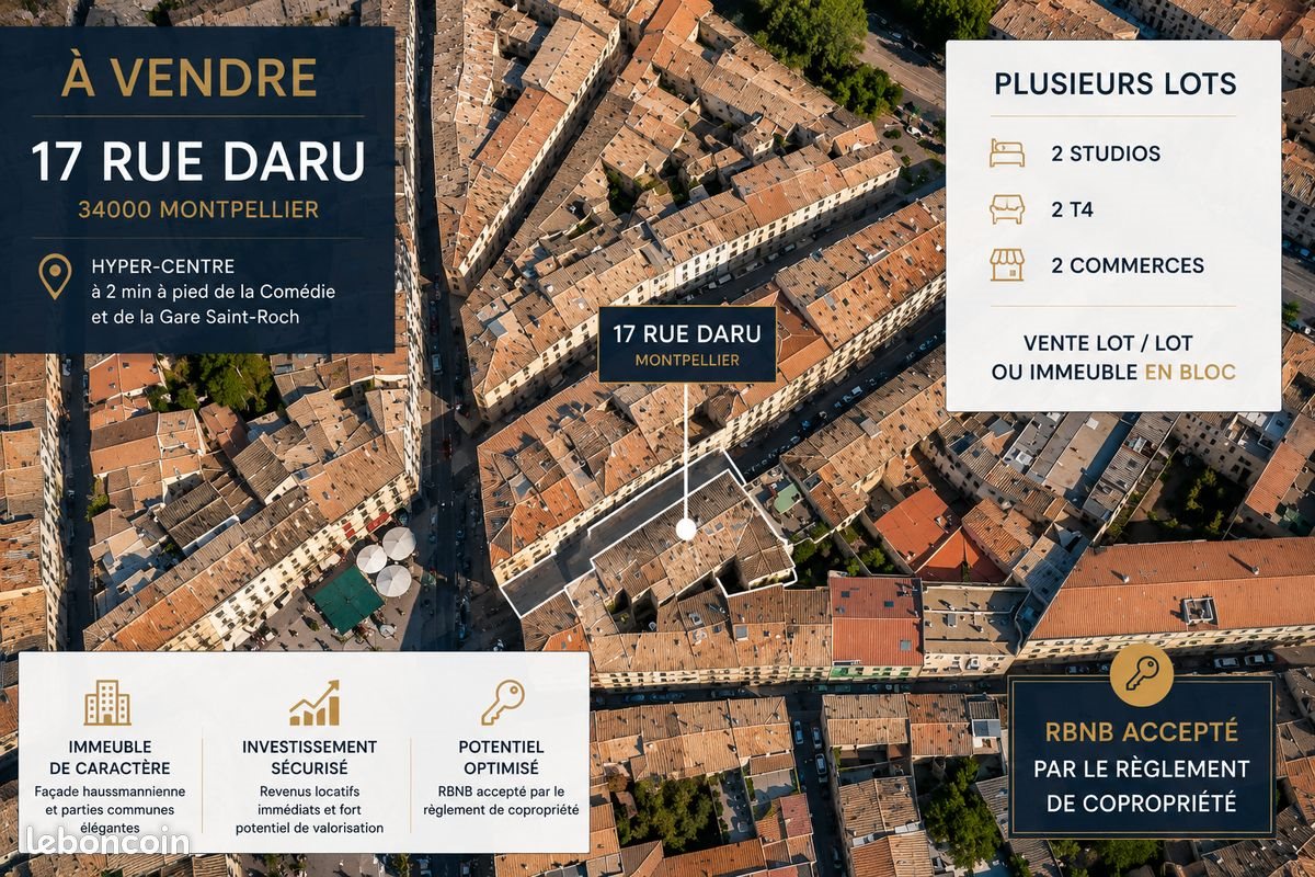 Appartement à vendre, 15m², Montpellier