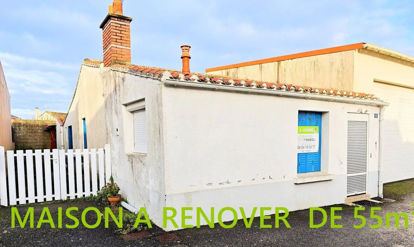 Maison à vendre, 55m², Saint-Philbert-de-Grand-Lieu