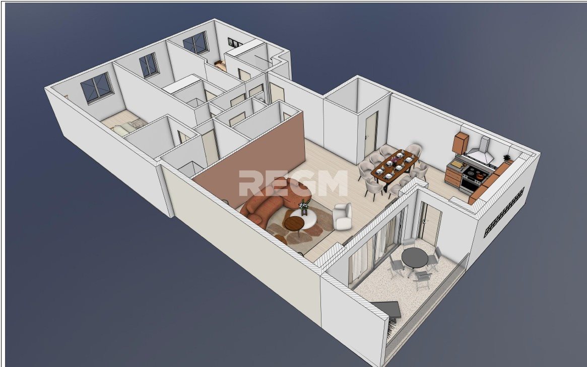 Appartement à vendre, 120m², Pau