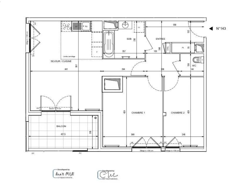 Appartement à vendre, 69m², Romainville