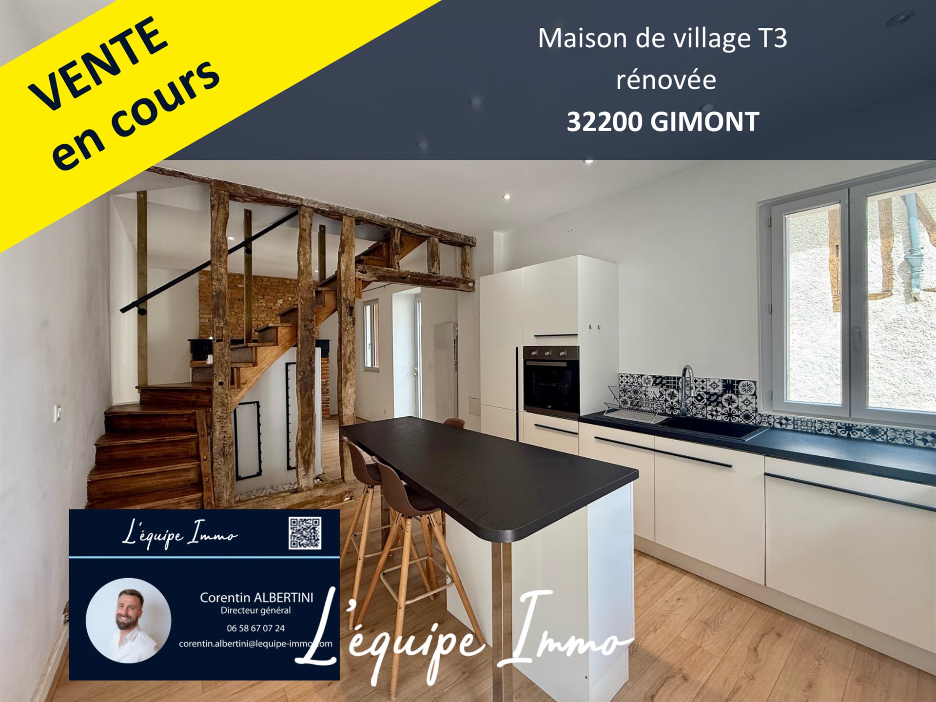 Maison à vendre, 65m², Gimont