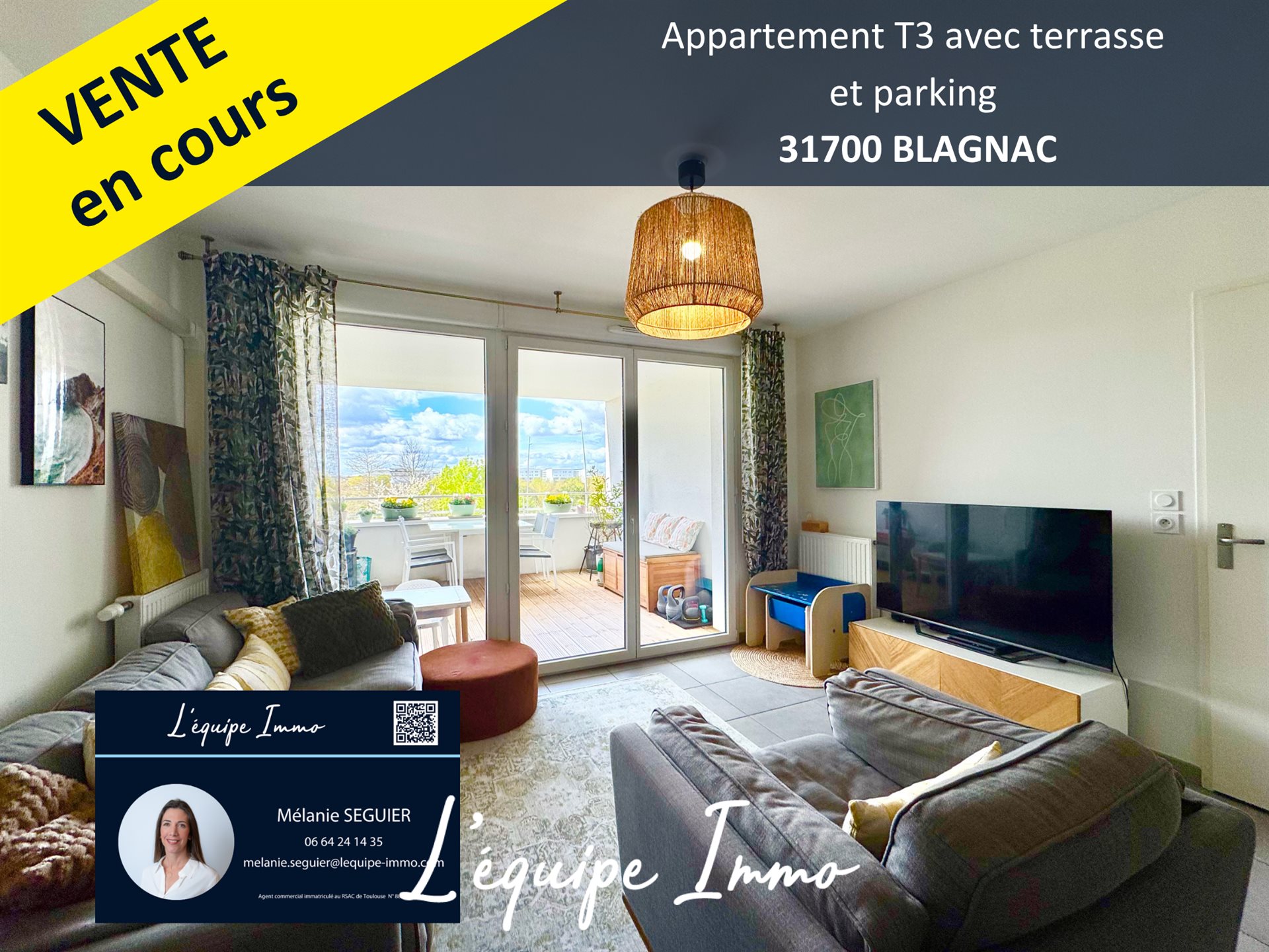 Appartement à vendre, 67m², Blagnac