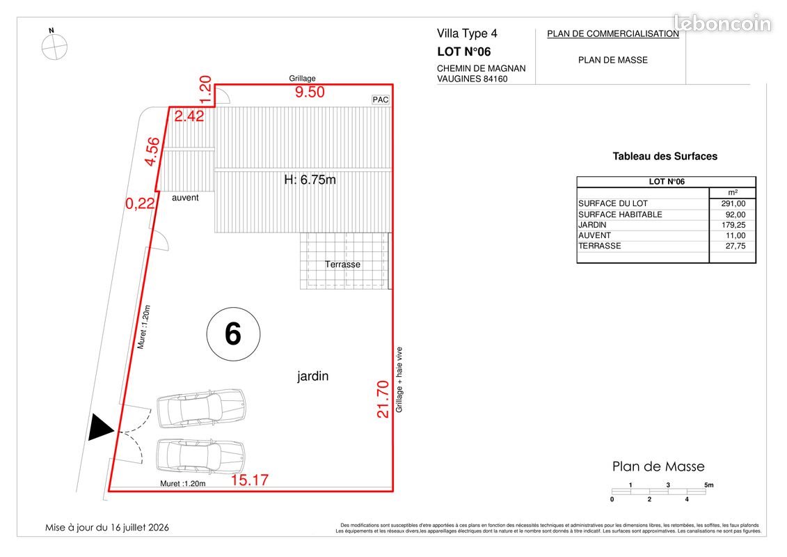 Maison à vendre, 92m², Vaugines