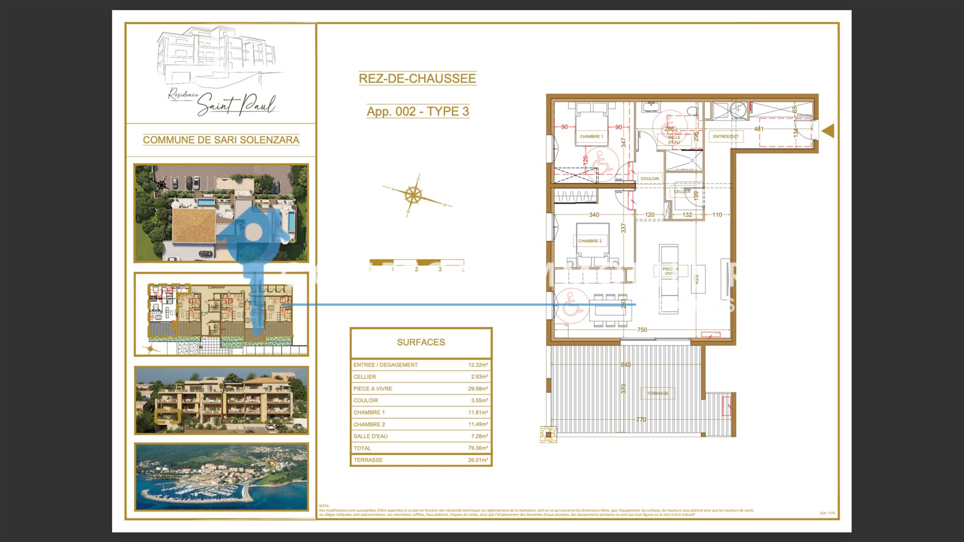 Appartement à vendre, 79m², Sari-Solenzara