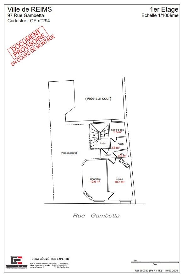 Appartement à vendre, 28m², Reims