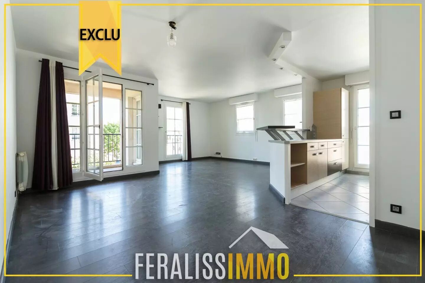 Appartement à vendre, 88m², Cergy