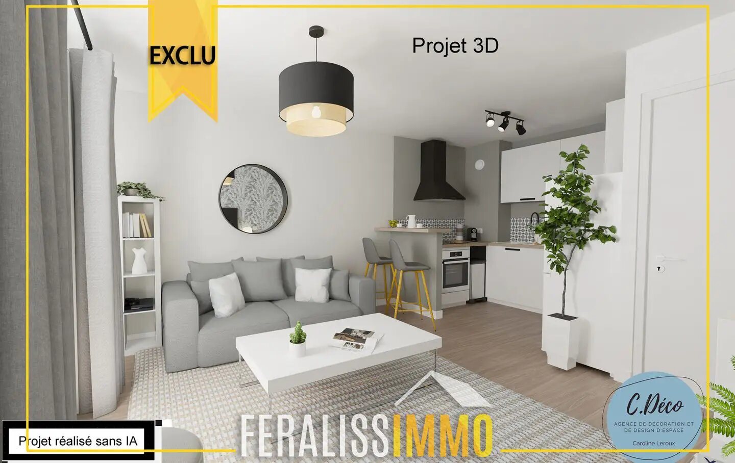 Appartement à vendre, 39m², Éragny