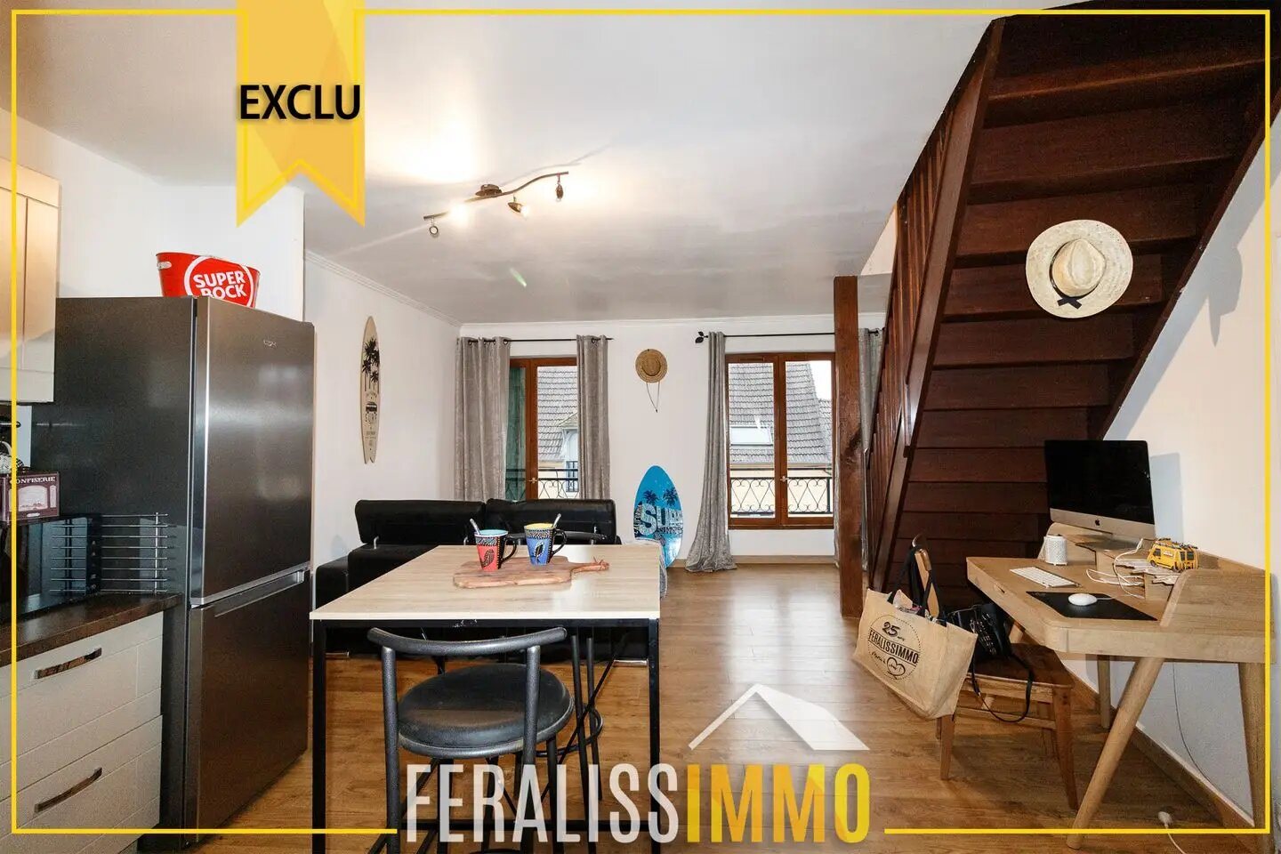 Appartement à vendre, 58m², Vaux-sur-Seine