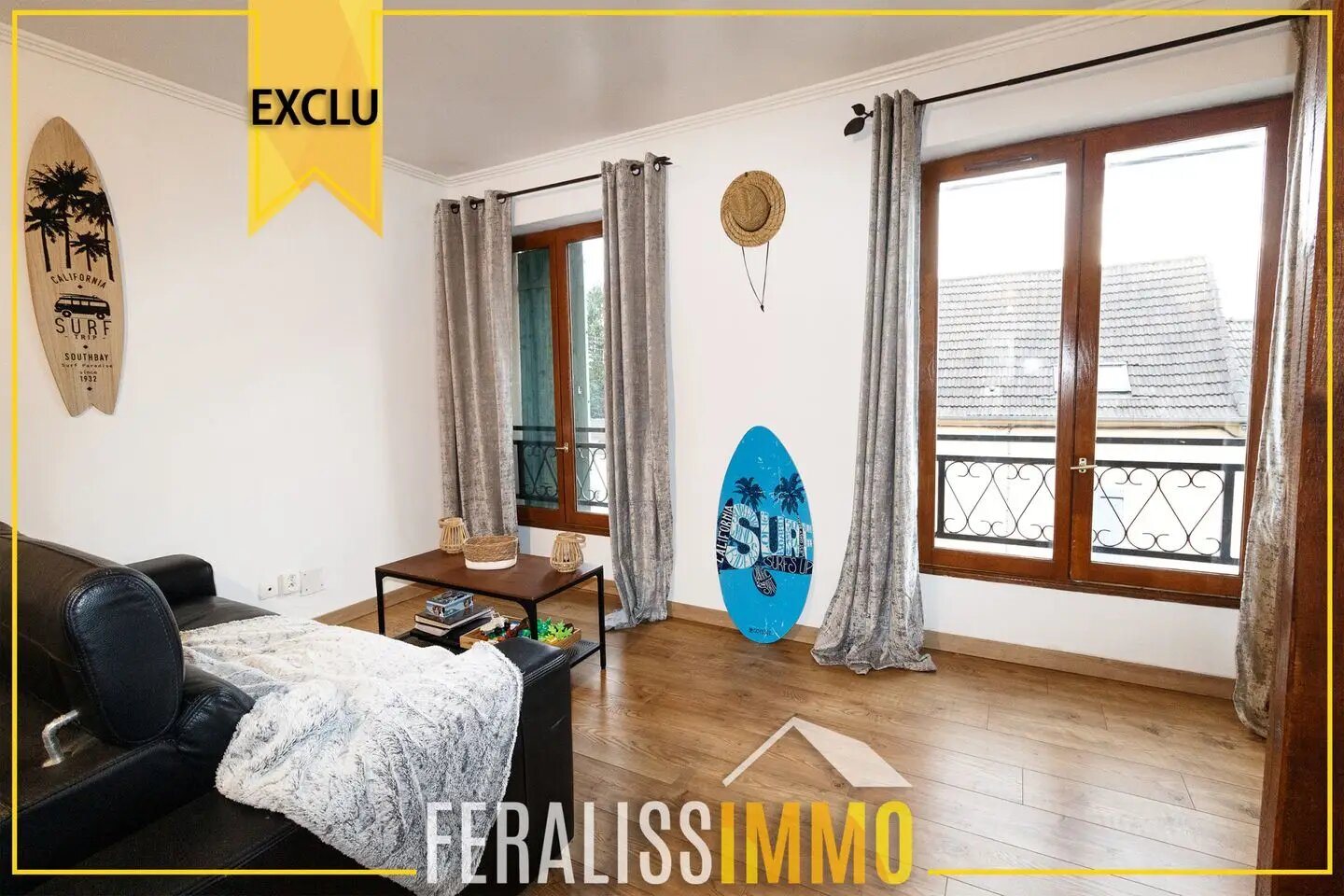 Appartement à vendre, 58m², Vaux-sur-Seine