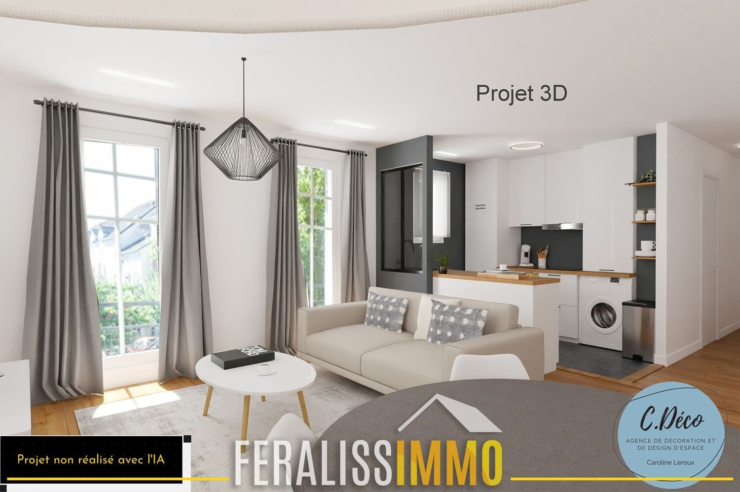 Appartement à vendre, 47m², Courdimanche