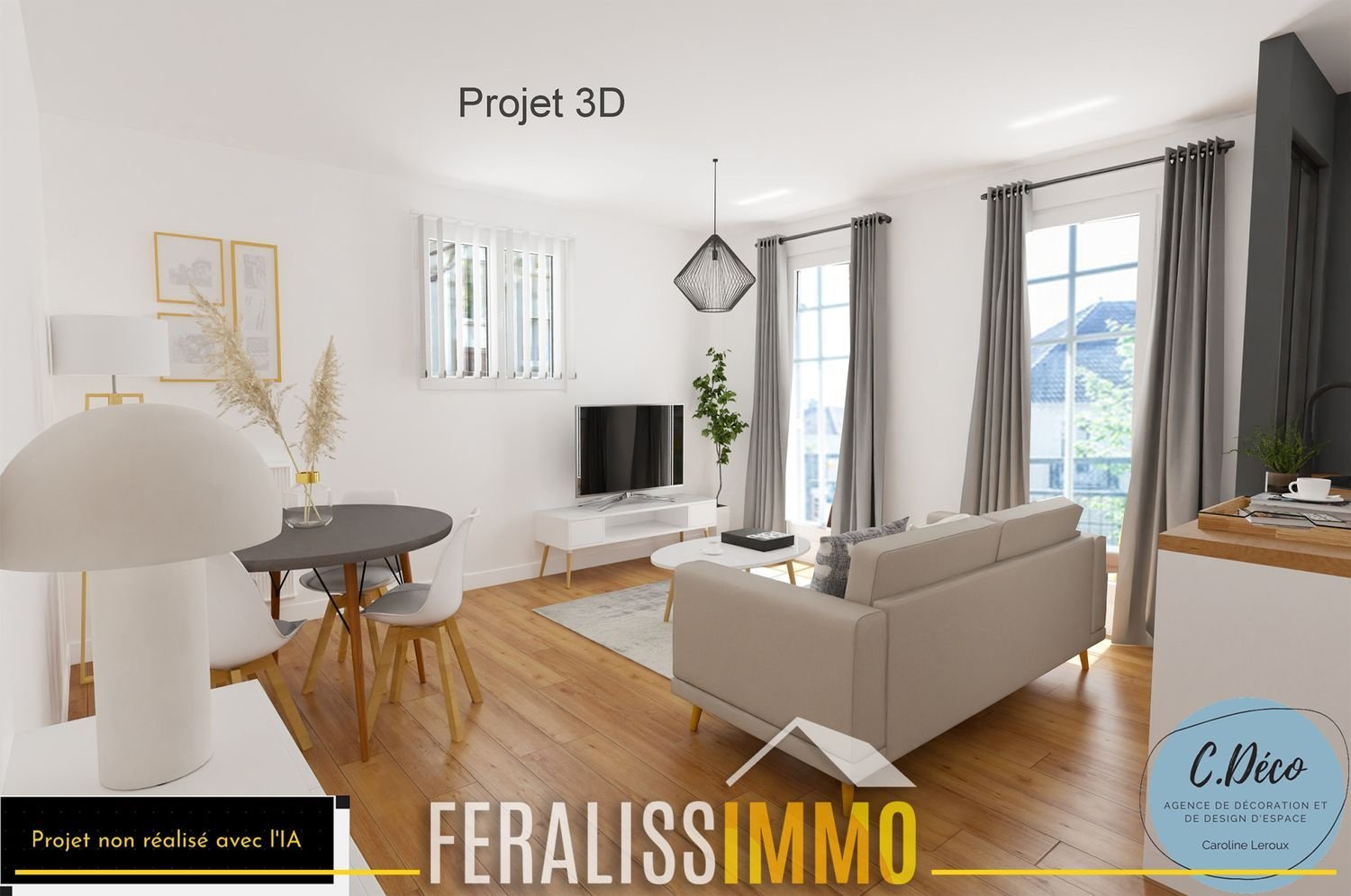 Appartement à vendre, 47m², Courdimanche