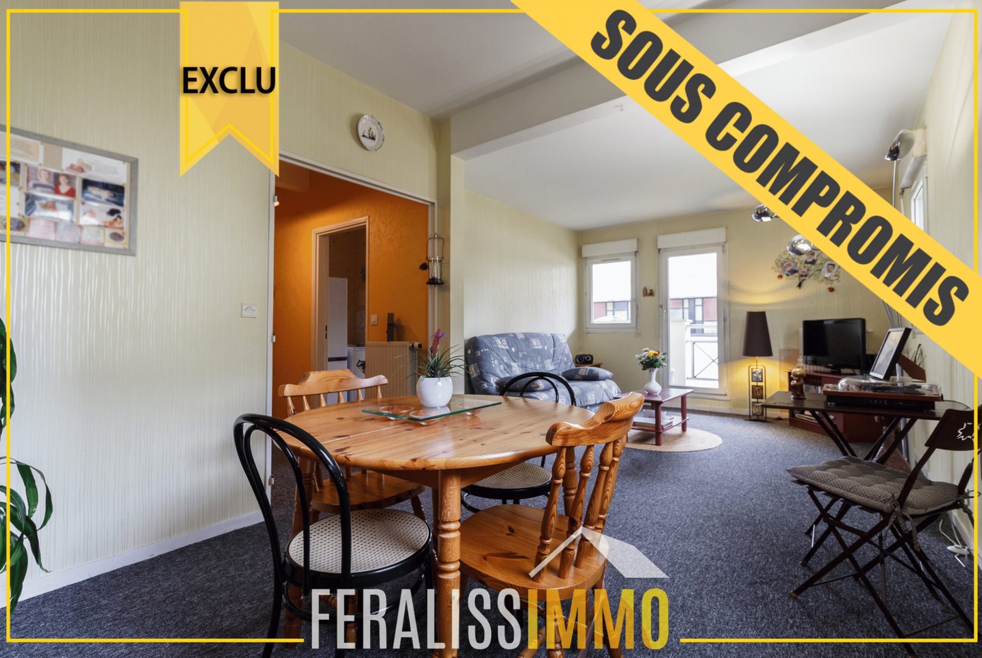 Appartement à vendre, 56m², Cergy