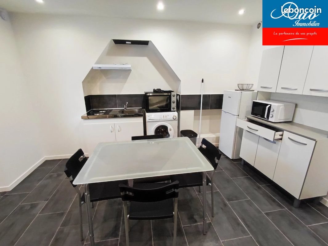 Appartement à louer, 31m², La Chapelle-Saint-Luc
