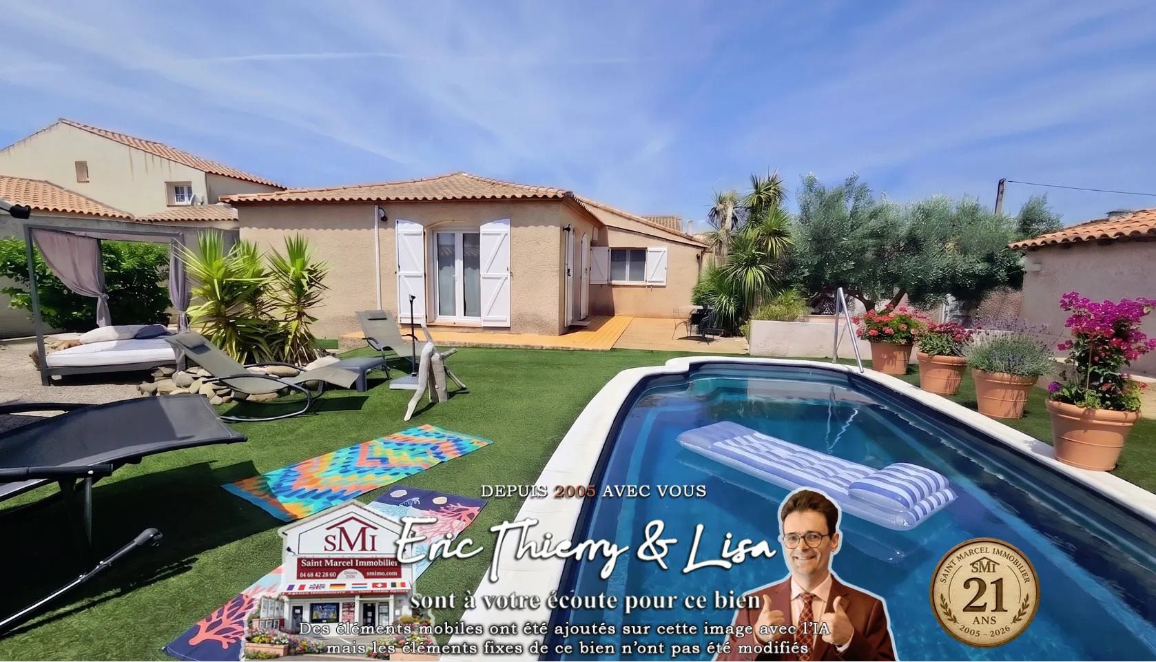 Maison à vendre, 86m², Saint-Nazaire-d'Aude