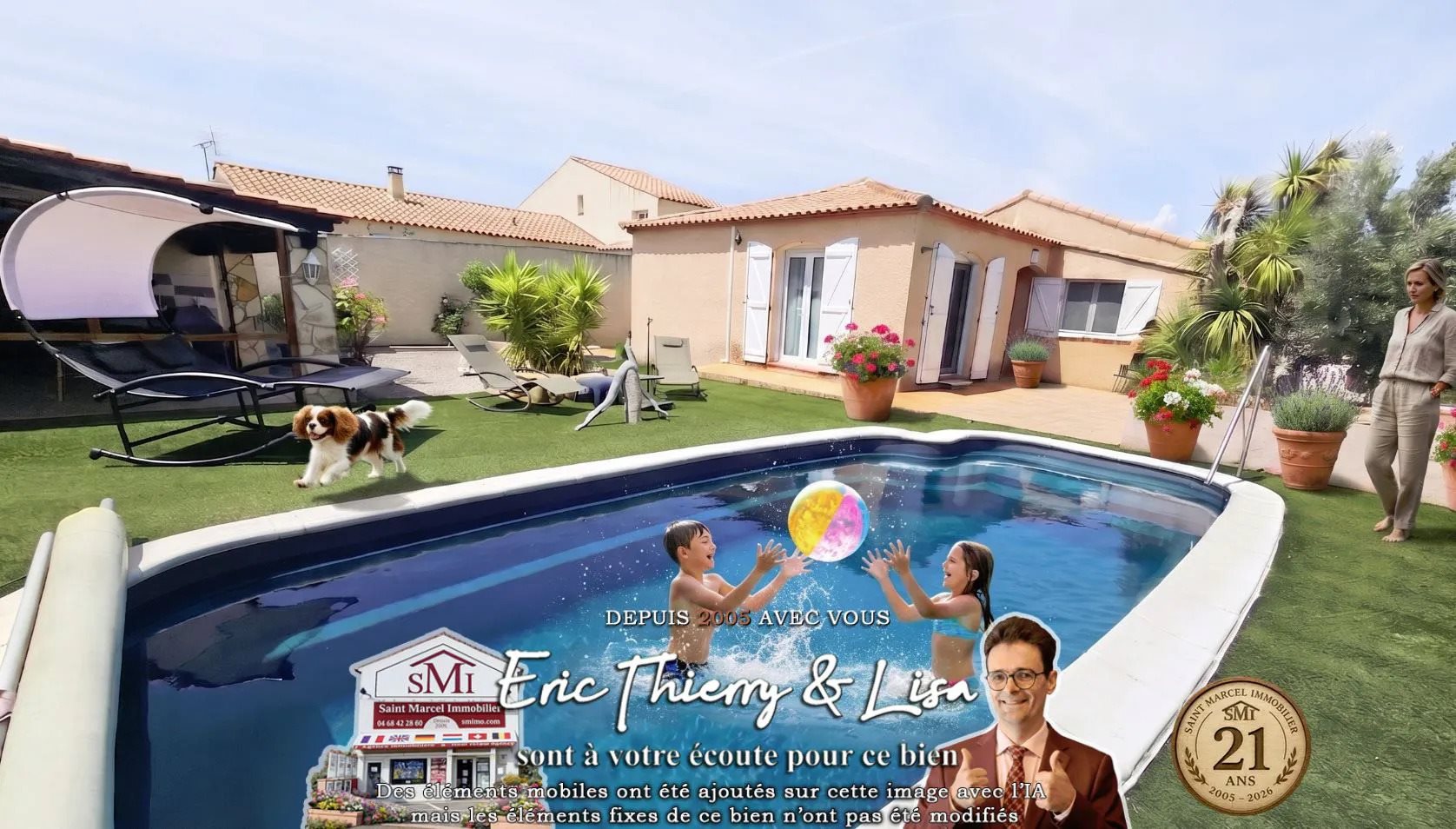Maison à vendre, 86m², Saint-Nazaire-d'Aude