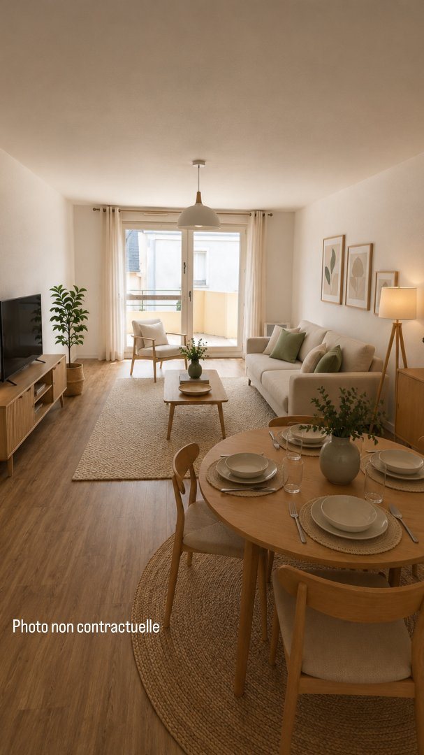 Appartement à vendre, 69m², Angers