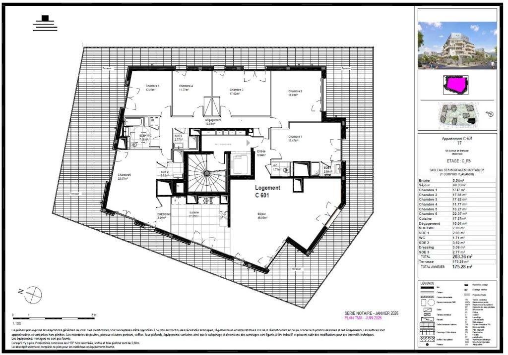 Appartement à vendre, 203m², Nice