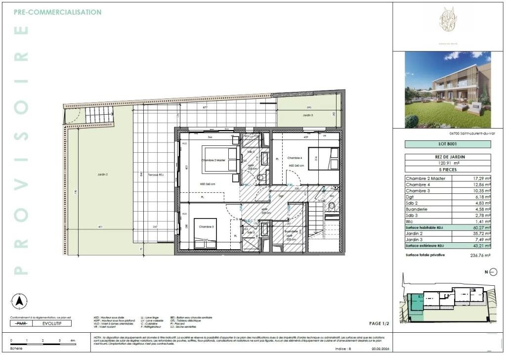 Maison à vendre, 121m², Saint-Laurent-du-Var