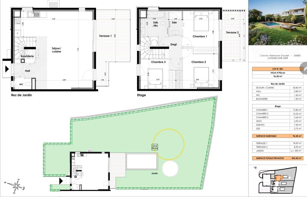 Maison à vendre, 96m², Cagnes-sur-Mer