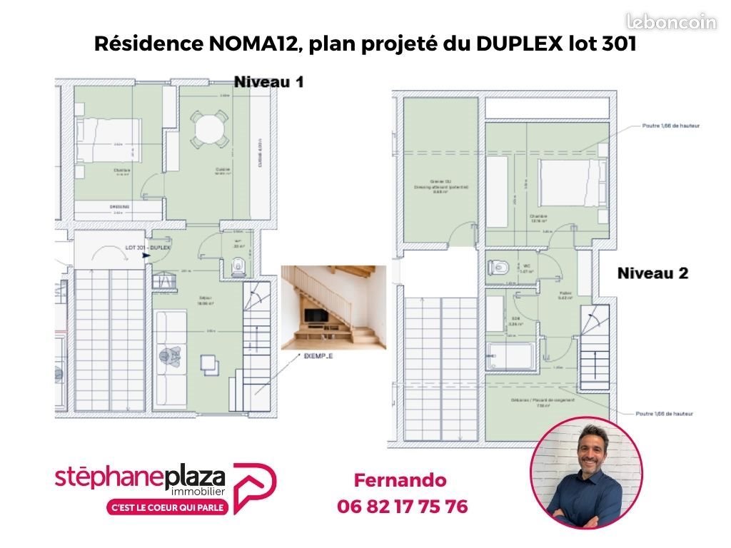 Appartement à vendre, 60m², Lons-le-Saunier